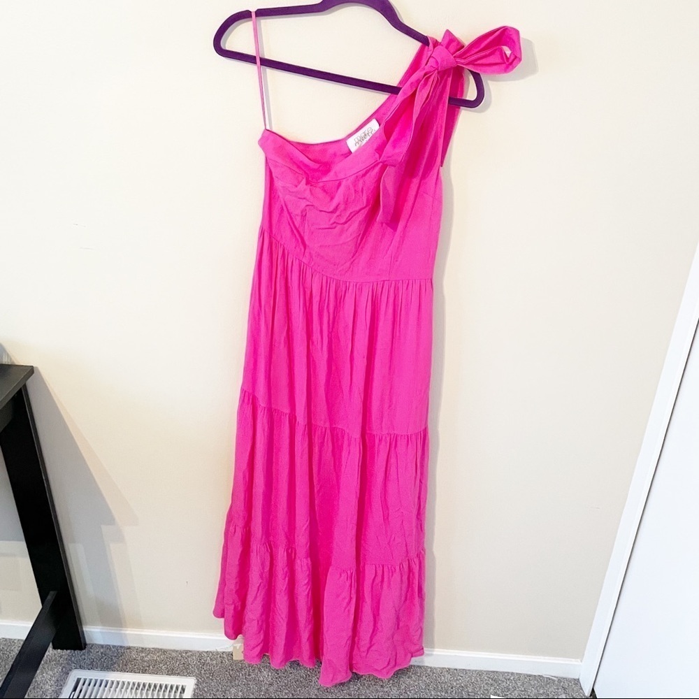 Mare Mare X Anthropologie Persephone Maxi One Shoulder Dress